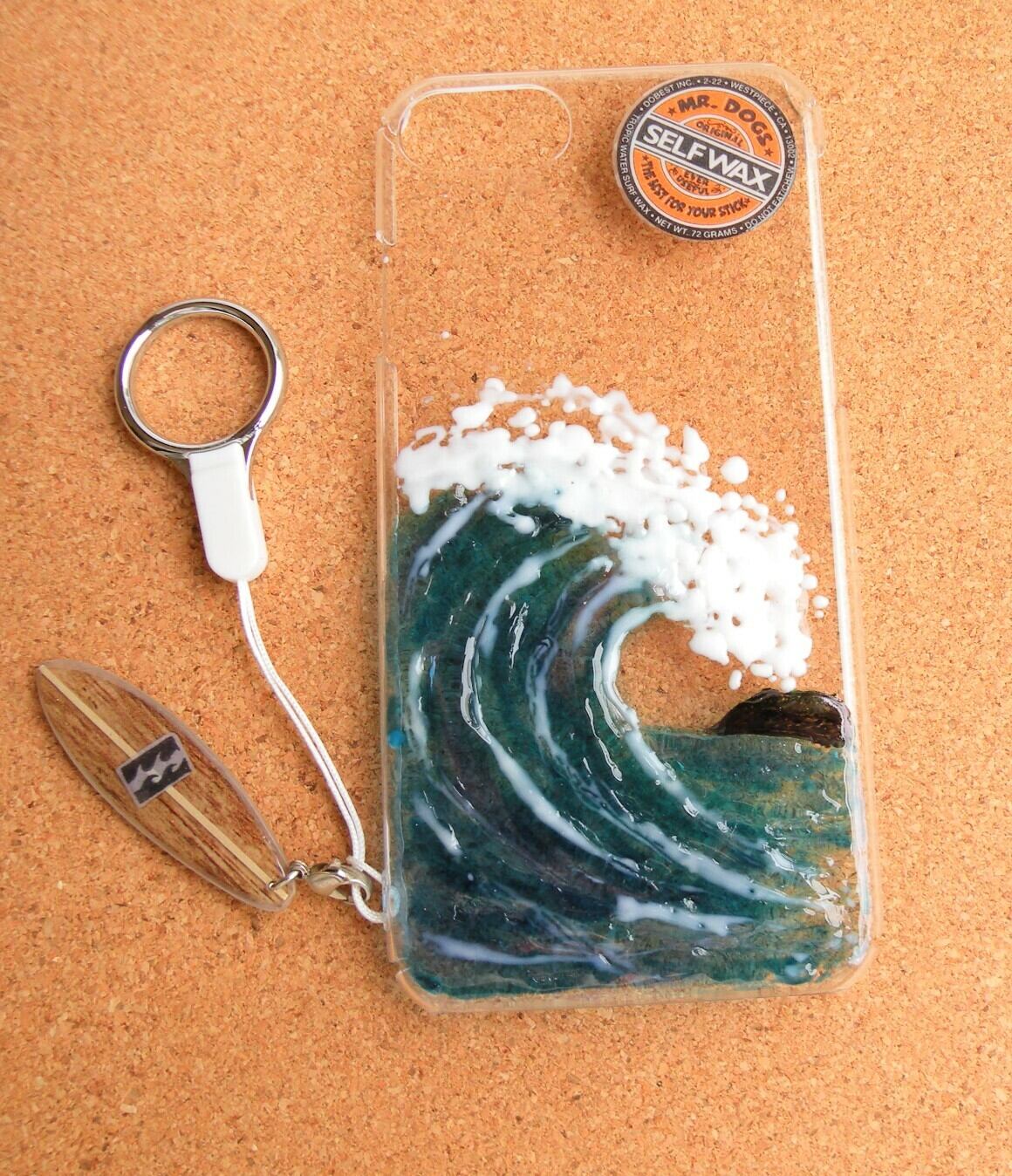 3D goodwave スマホケース