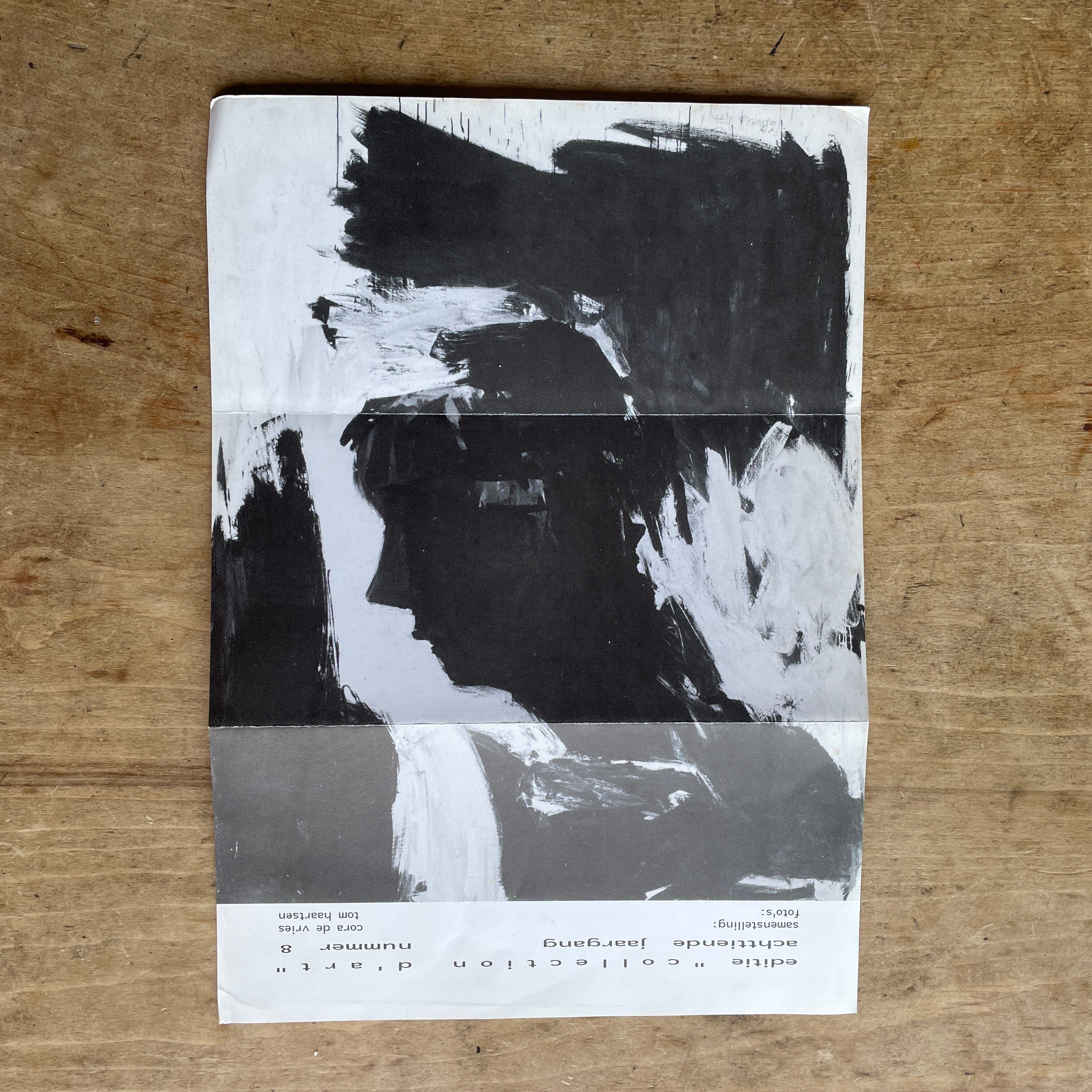 アナウンスメント ゲオルグ バゼリッツ Georg Baselitz Editie Collection D Art Nummner 6 1985 1986 2枚セット Telescopeart Art美術古書店