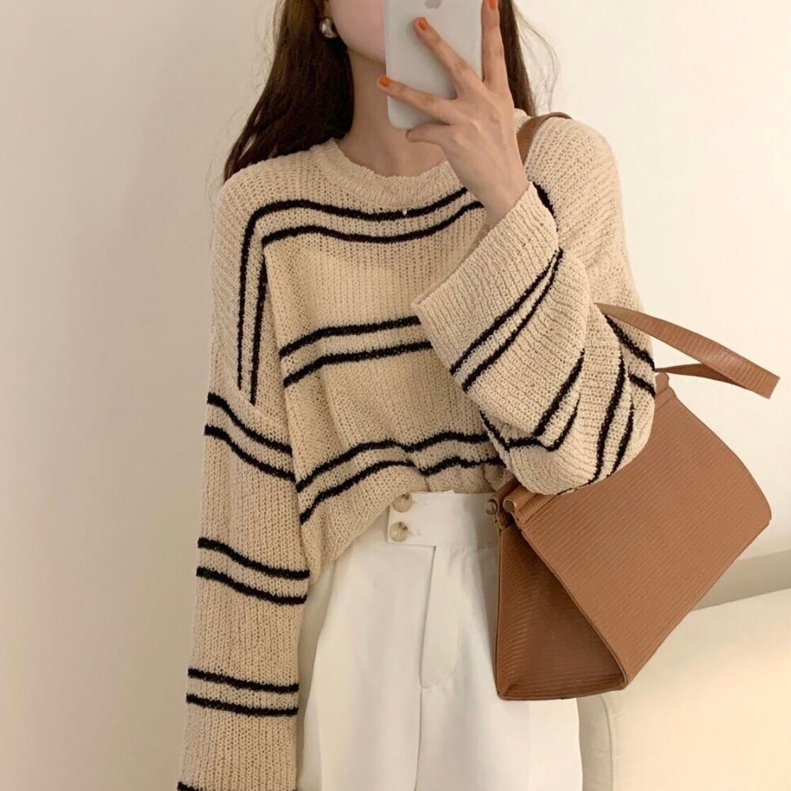 ボーダーシアーニット.1303