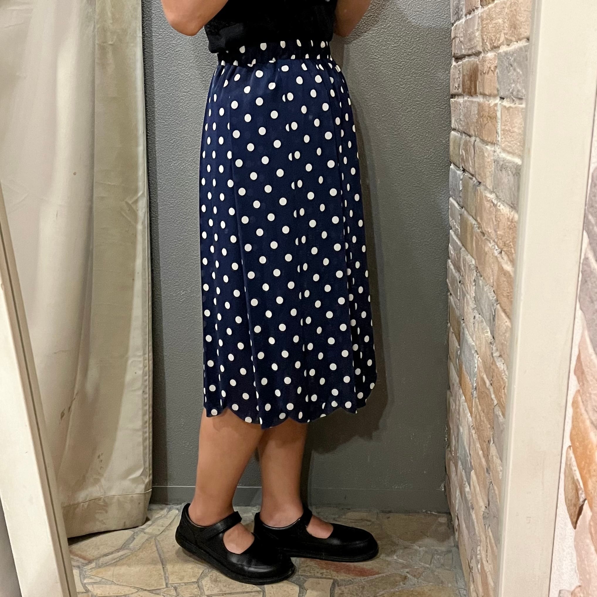 robe de chambre ローブドシャンブル コムデギャルソン ネイビードット  