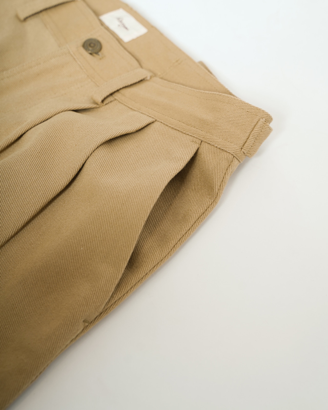 【#Re:room】TWO TUCK WIDE CHINO PANTS［REP322］