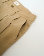 【#Re:room】TWO TUCK WIDE CHINO PANTS［REP322］