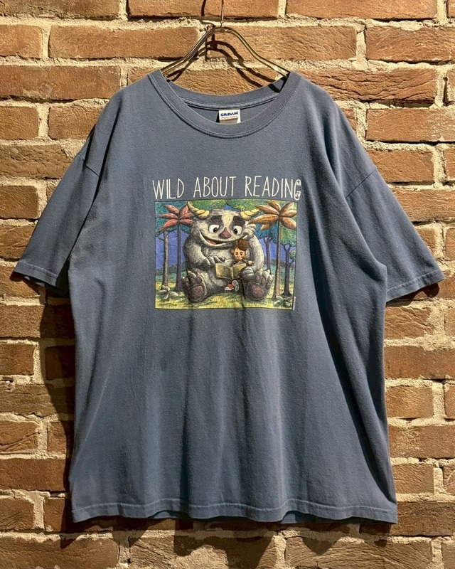 【Caka act3】“かいじゅうたちのいるところ” Print Loose T-Shirt