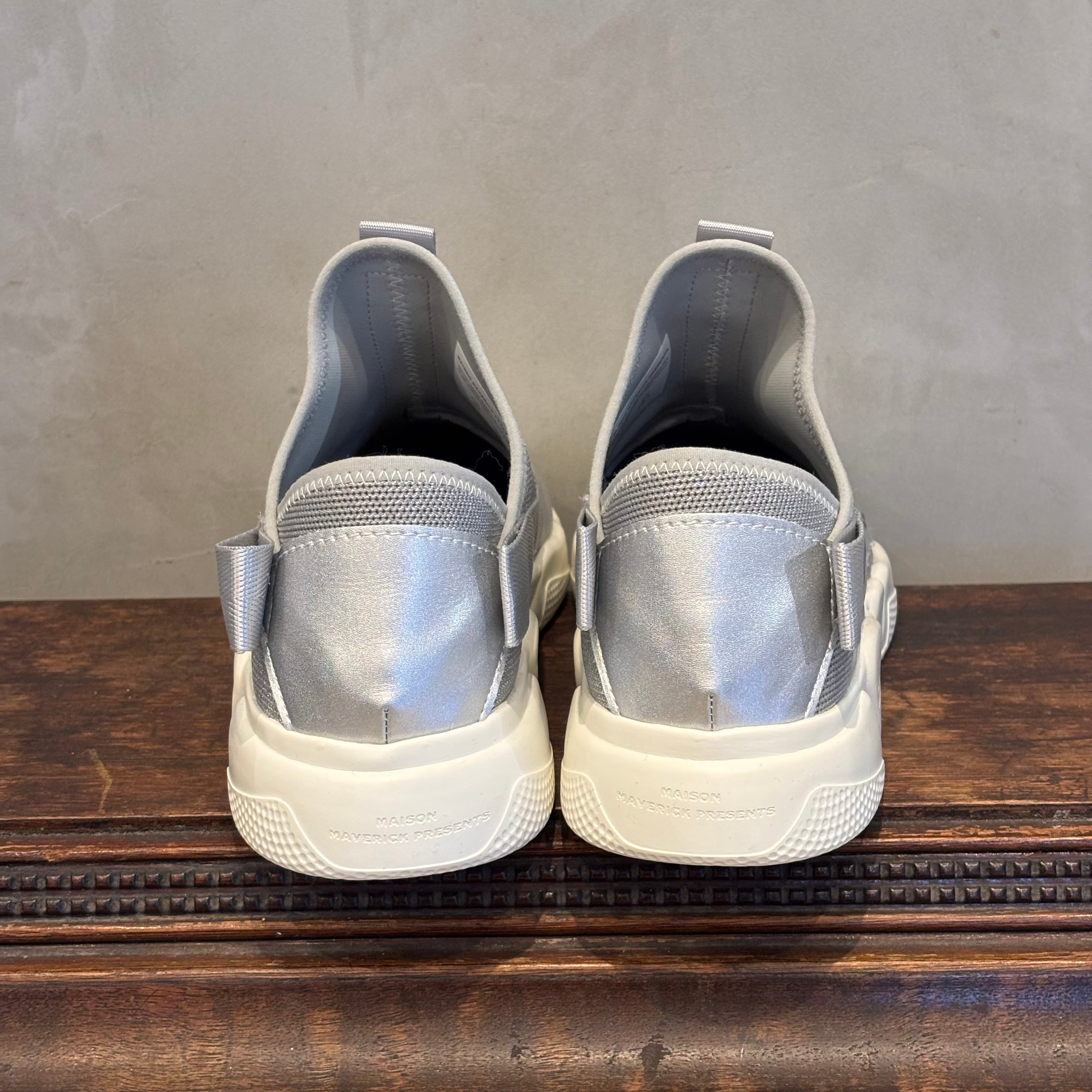 再入荷！】MAISON MAVERICK PRESENTS/Dad Slip-ons Knit Sneakers