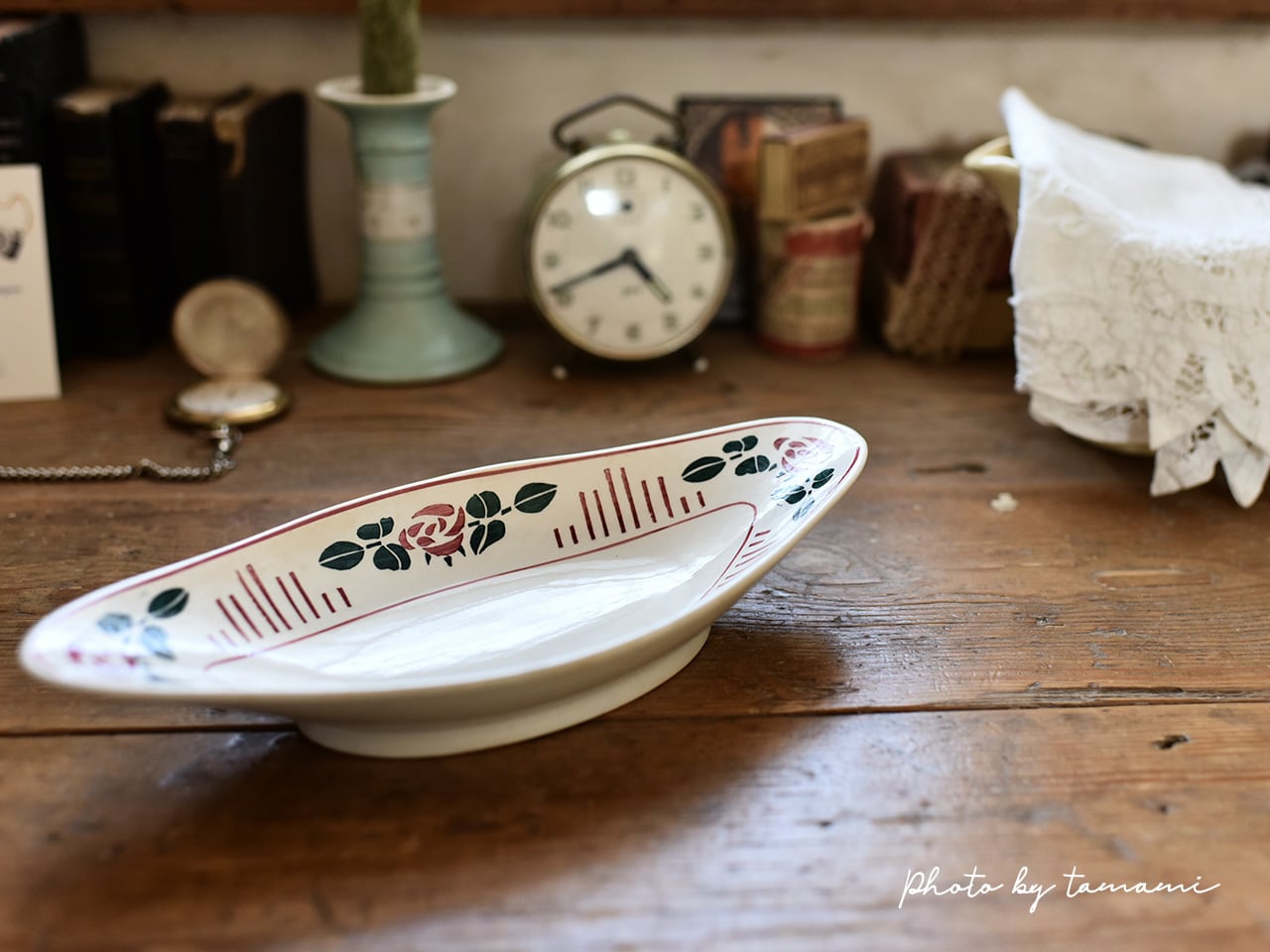 フランスアンティーク サルグミンヌ ラヴィエ 深皿