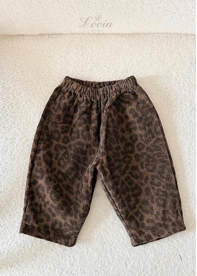 〚予約〛Leo Cordu pants <kids>