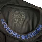 【CHROME HEARTS】クロムハーツ ネックロゴ ロングTシャツ