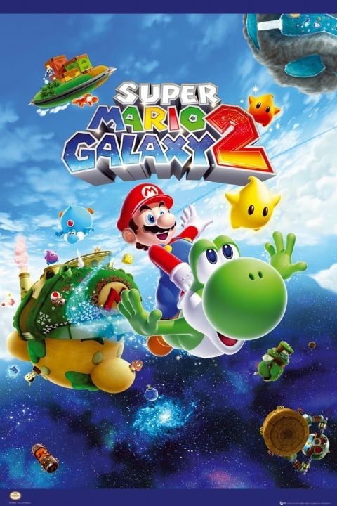 スーパー マリオ ギャラクシー２  海外ポスター