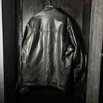 00s Timberland レザージャケット 本革 ティンバーランド 黒