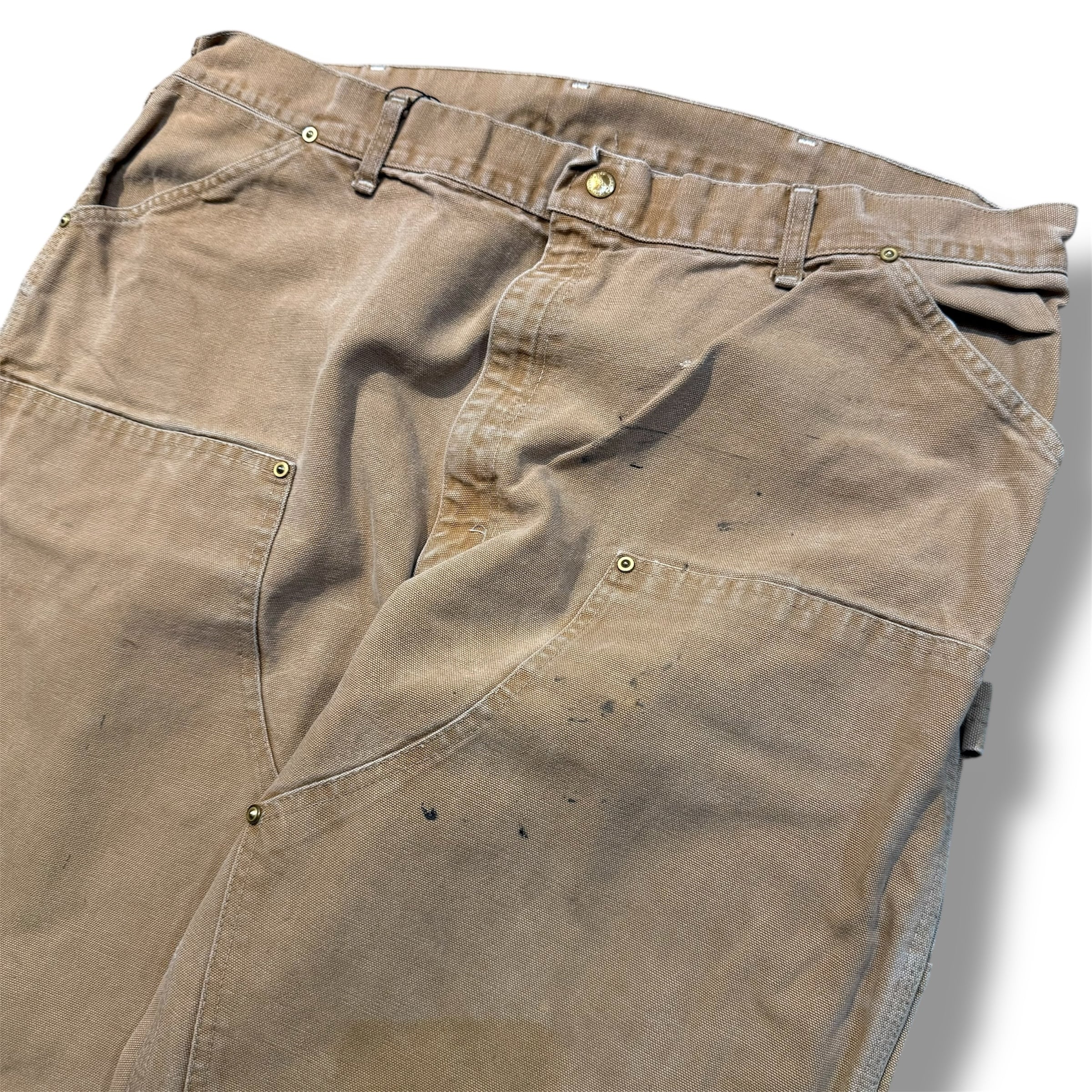 80s USA製 CARHARTT カーハート ペインター W32 80s USA製 carharttカーハート ダック地 ダブルニー ペインターパンツ