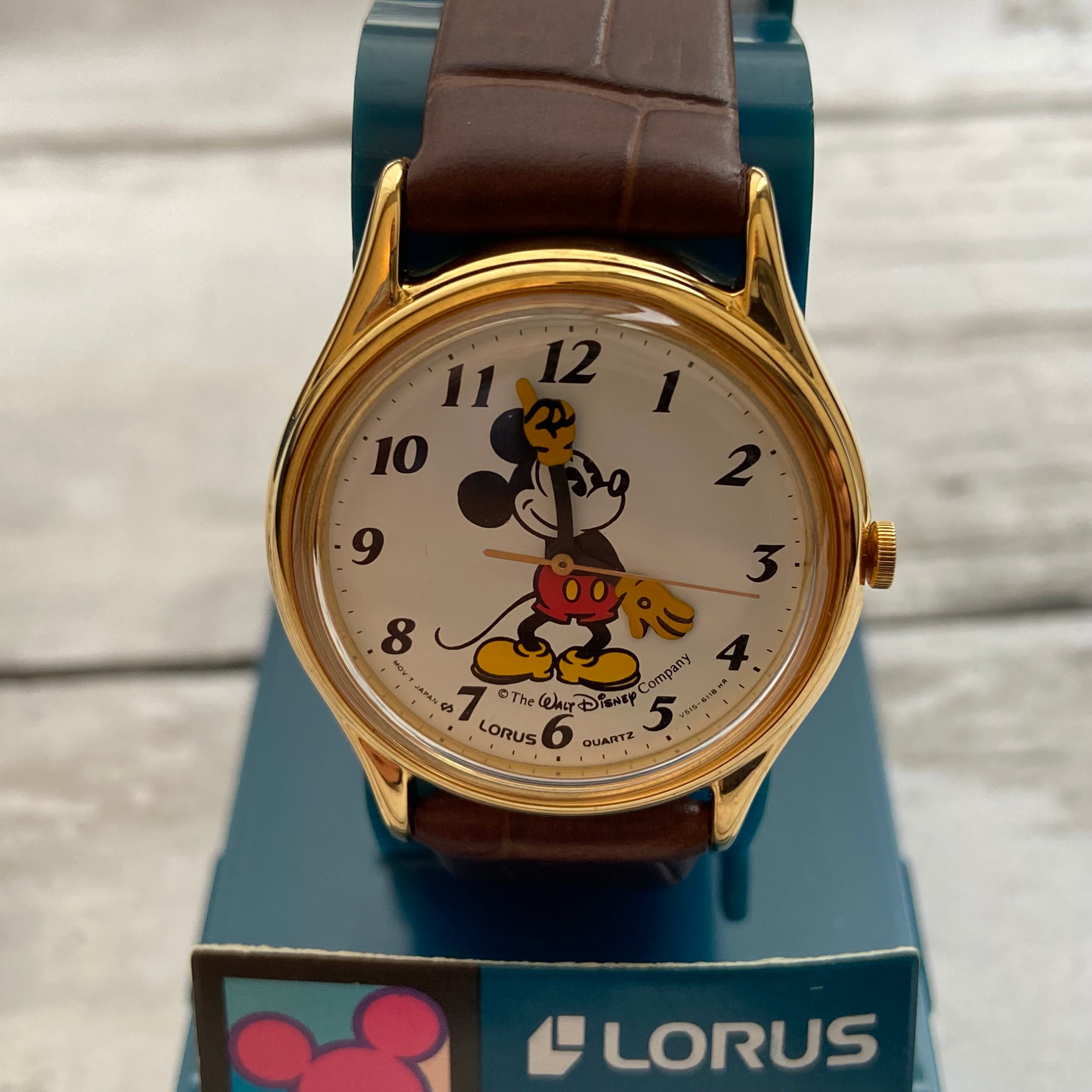 希少】90年代ヴィンテージ LORUS（SEIKO）ミッキーマウス 腕時計