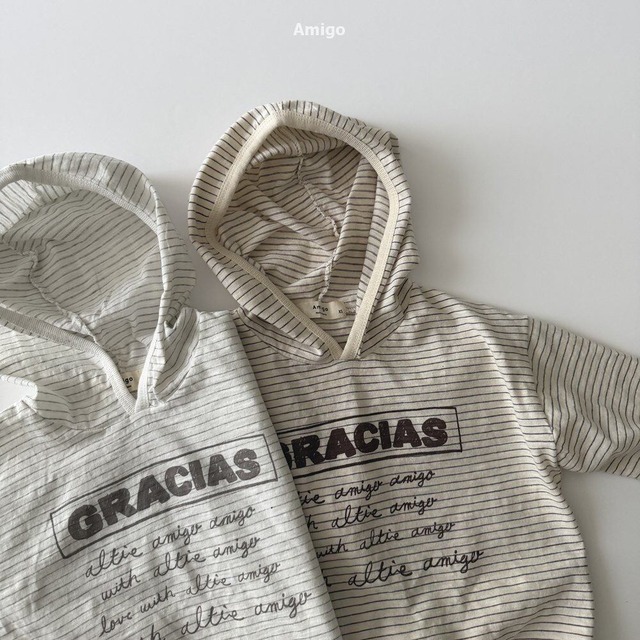 予約⌇amigo / Pencil stripe hood