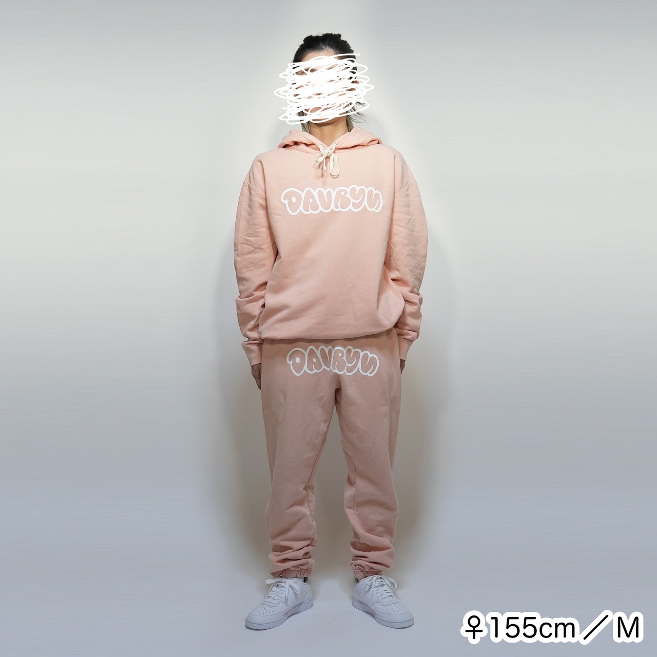 davryu logo GD Light JOGGER [ピーチ]