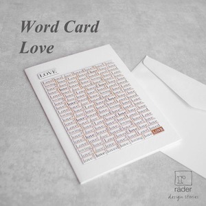 Word Card Love #864