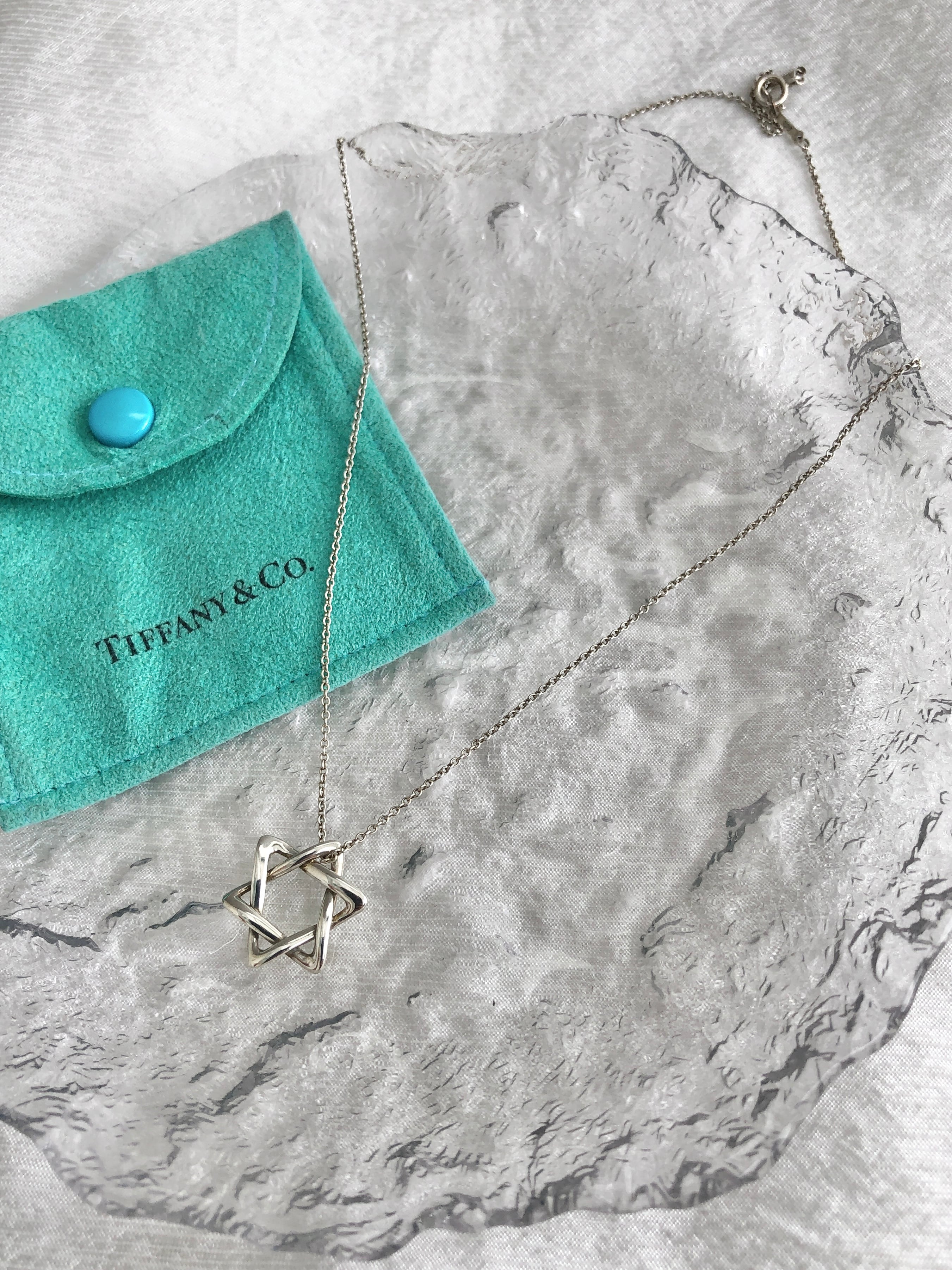 Tiffany & Co. ティファニー ネックレス シルバー スターオブダビデ