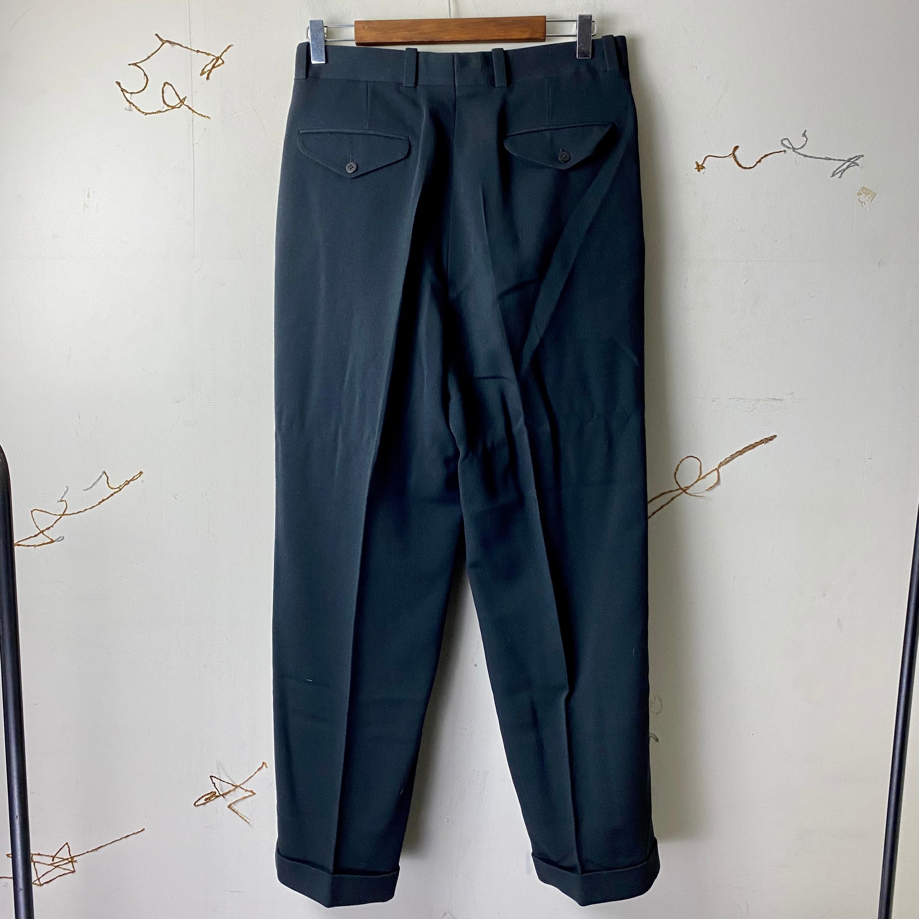 vintage MARCEL LASSANCE tucked slacks | NOIR ONLINE