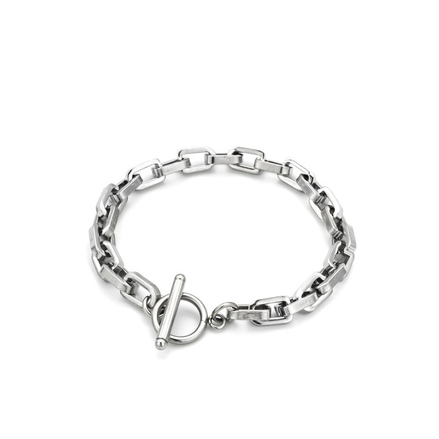 Square  chain bracelet（cbr0013s）