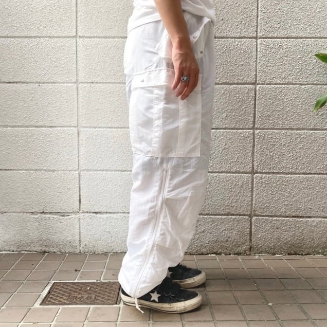 DEADSTOCK 00's US Army Snow Camouflage Over Pants カーゴポケット