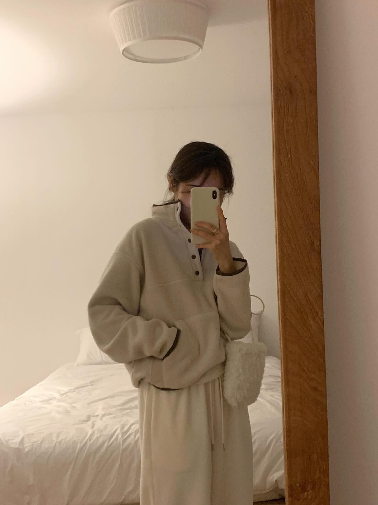 (予約)Liter / Snow fleece high neck mtm / 3color