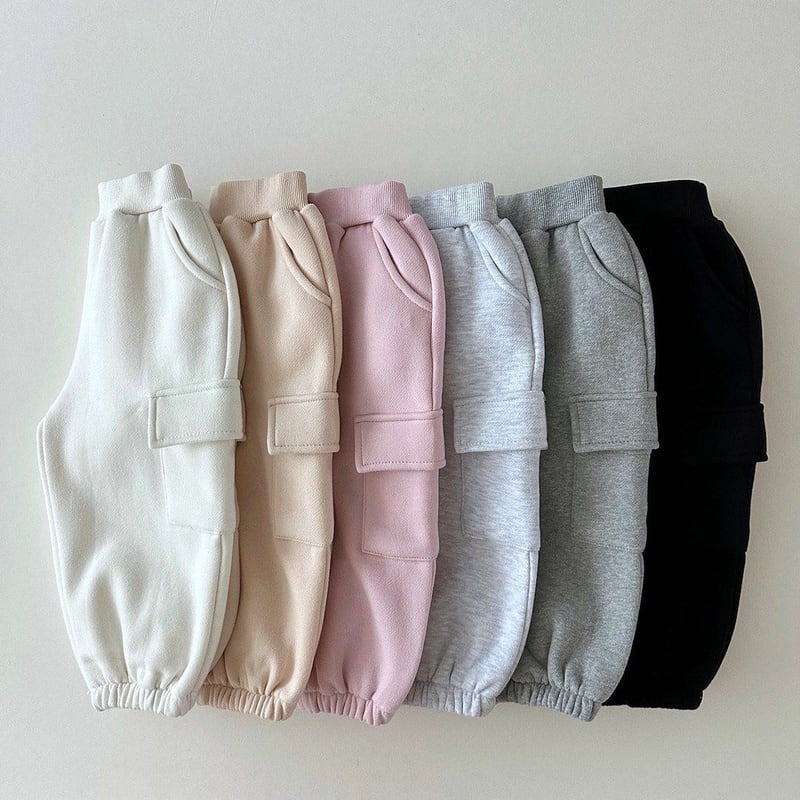 【KID】暖かいカジュアルパンツ