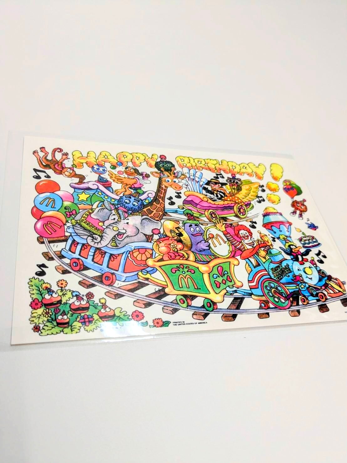 【 McDonald （マクドナルド） 】 (AP0012)  POST CARD ポストカード〚アメリカン雑貨 アメトイ〛