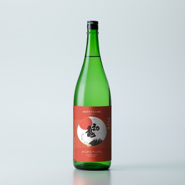 【定番品】初亀 純米吟醸 からからべっぴん 1.8L