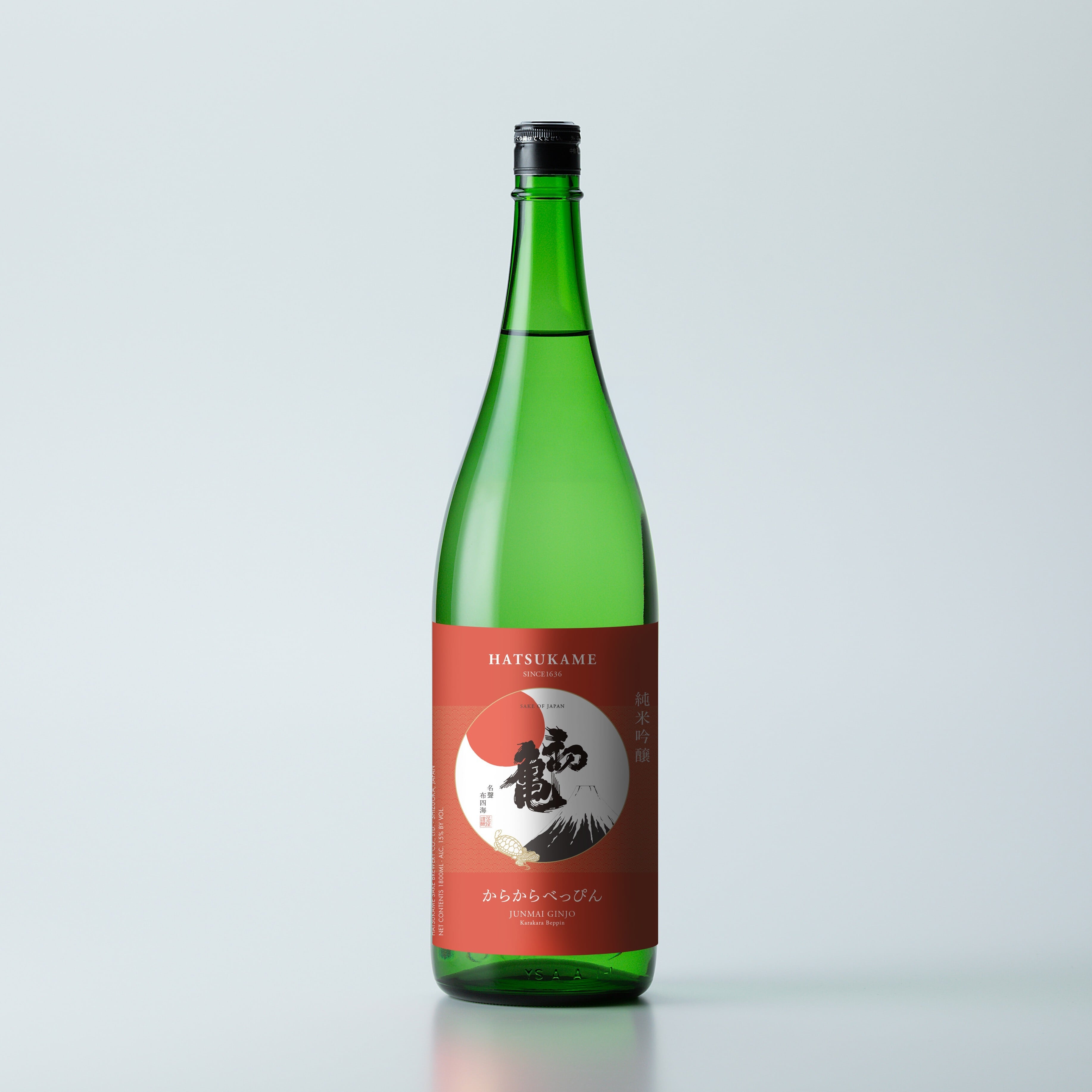 【定番品】初亀 純米吟醸 からからべっぴん 1.8L
