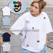 \SALE/◆飛び刺繍 ルーズTシャツ◆sb-g1263132q