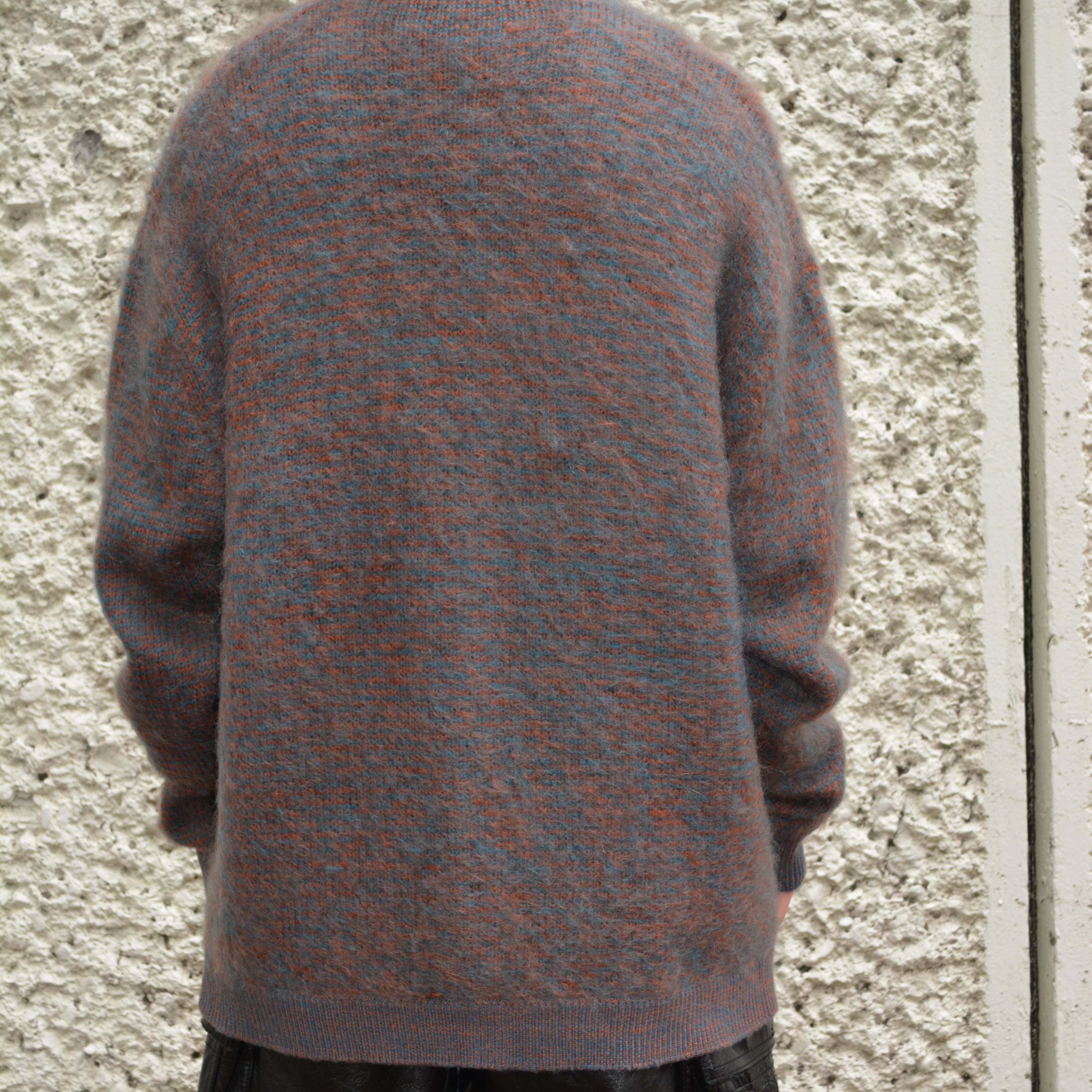 FILL THE BILL】MOHAIR CARDIGAN (ORANGE x GREEN) | HEIGHTS Online Store
