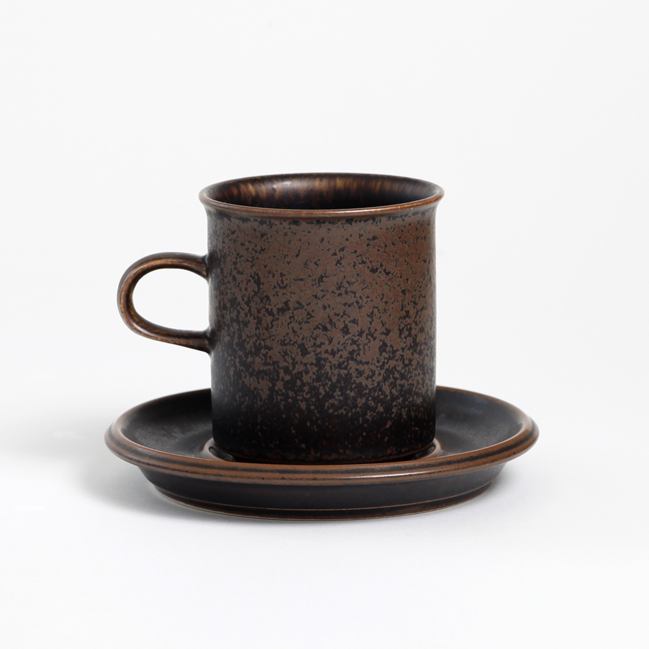 ARABIA アラビア Ruska ルスカ 70mm コーヒーカップ＆ソーサー - 78 北欧ヴィンテージ