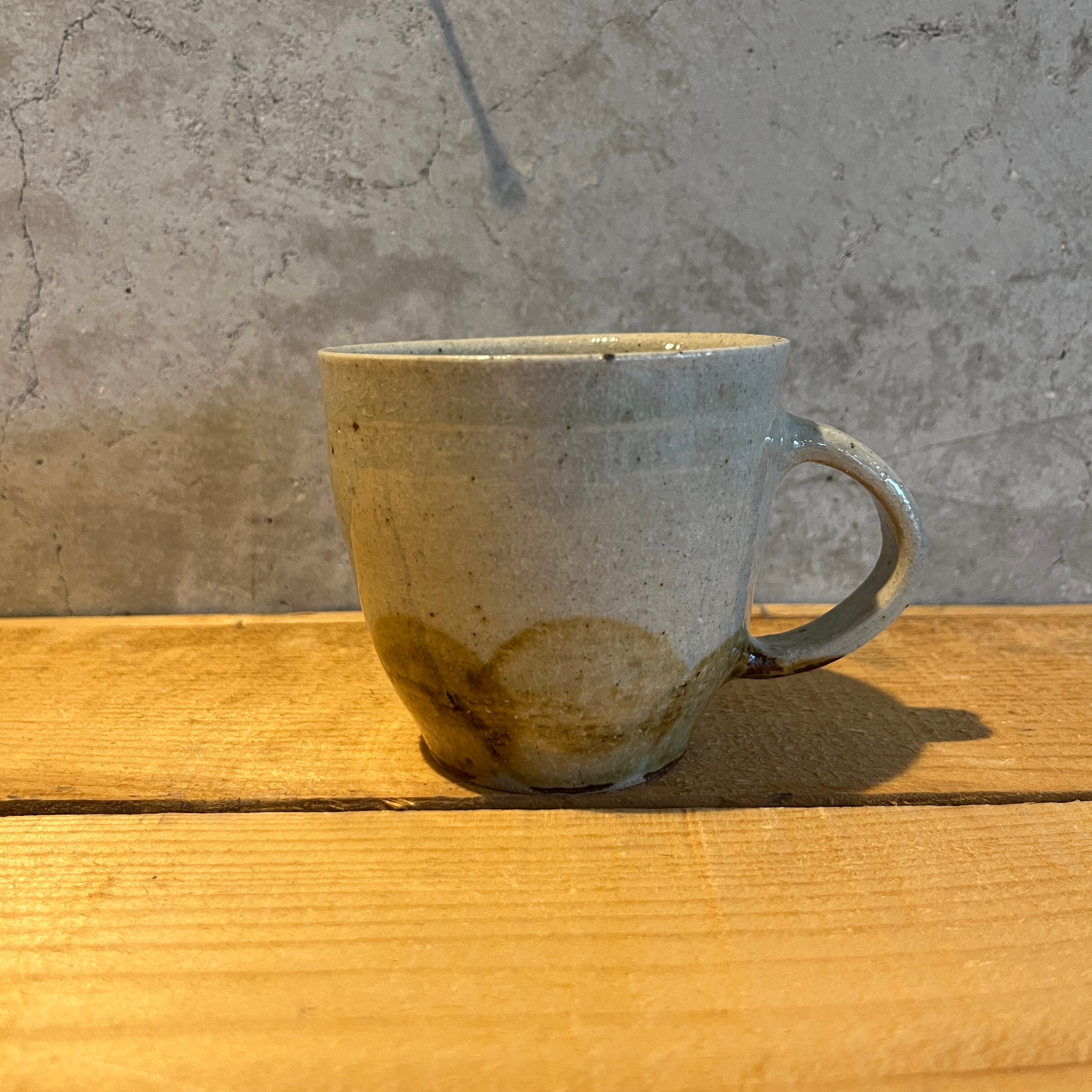 すゑもの亀屋 平沢崇義 灰釉マグ