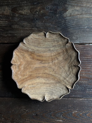 添野順　花　Jun Soeno　 flower plate【8】