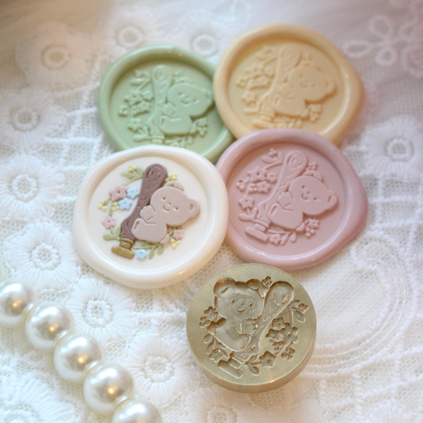 cotolie.】Wax Seal Stamp │ シーリングスタンプ【25mm