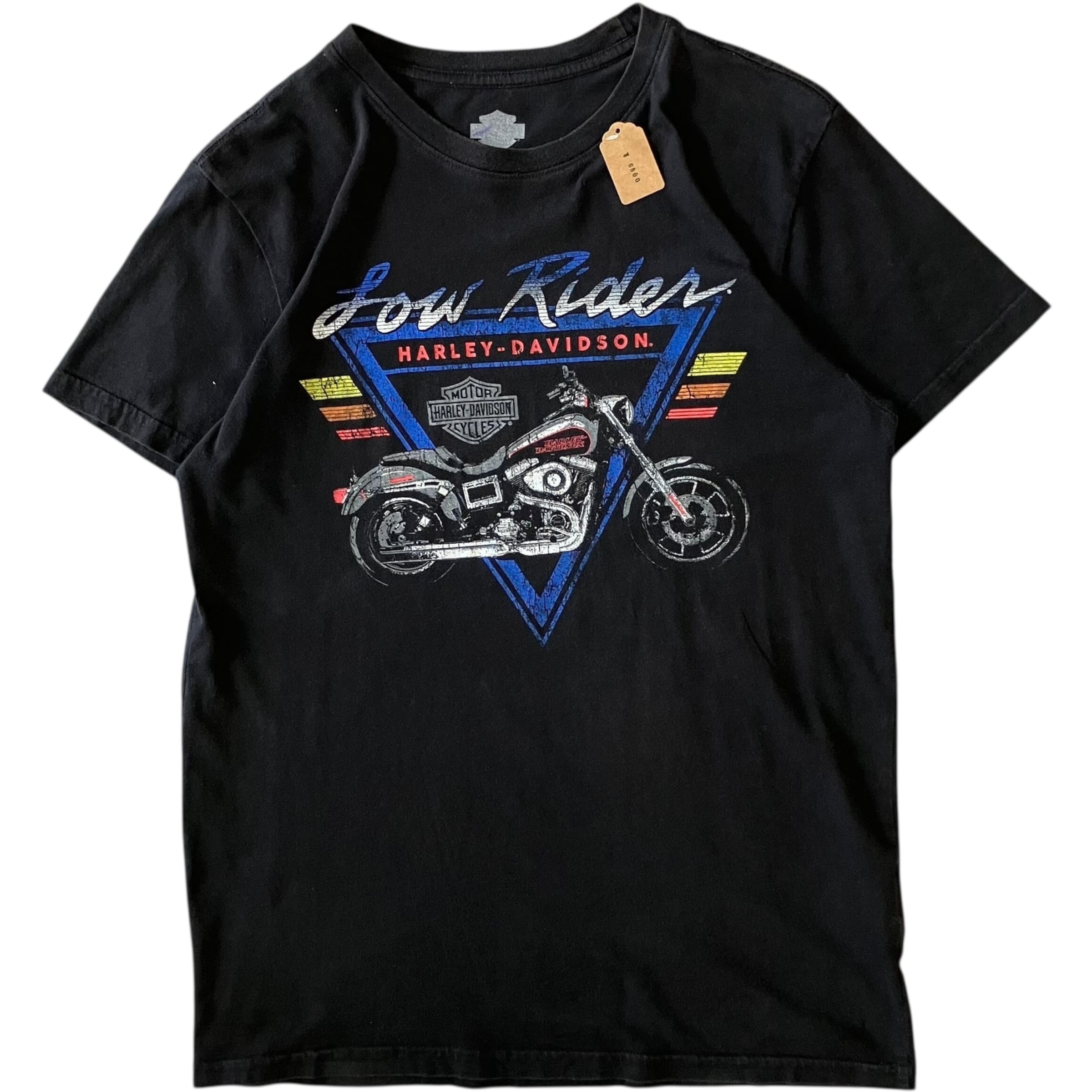 《M》Harley-Davidson ハーレーダビッドソン プリントTシャツ ブラック No.2877