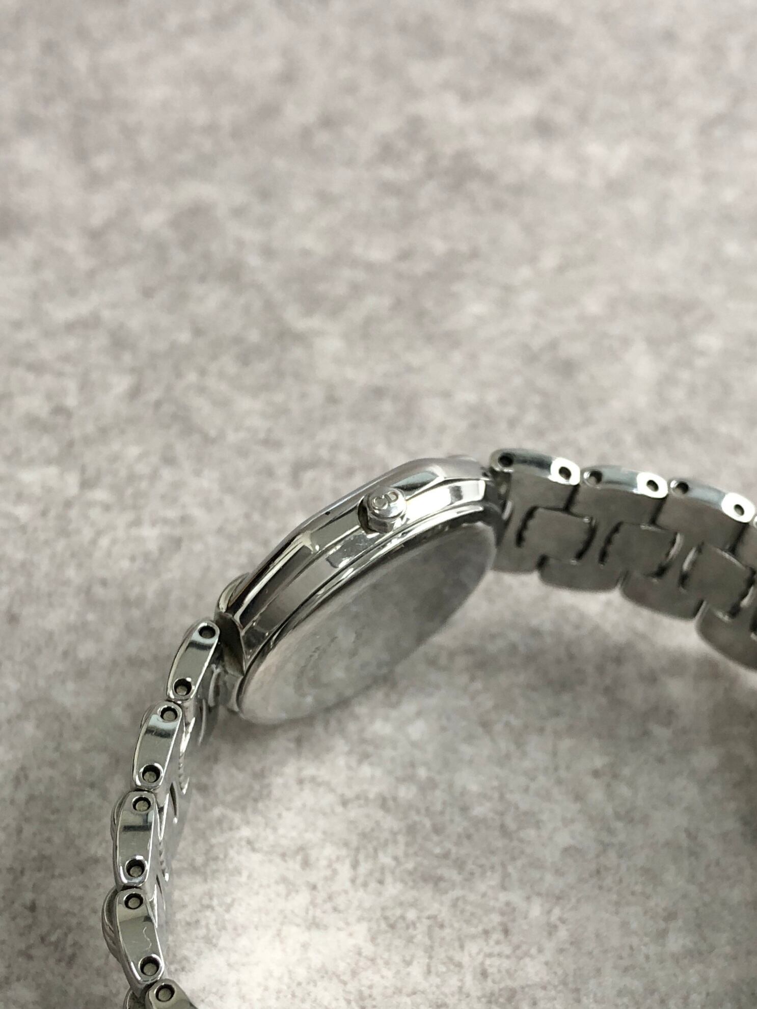 Christian Dior クリスチャン ディオール 腕時計 シルバー オクタゴン