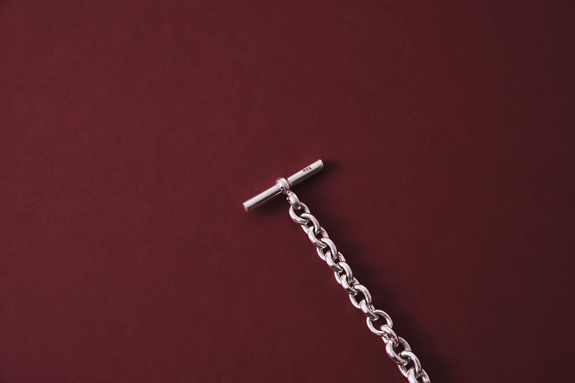 LAVER NO.1 MIX CABLE CHAIN T BAR BRACELET | LAVER/ラバー 公式