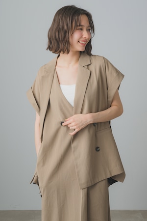 サイドフリルショートスリーブジャケット 70052-3101