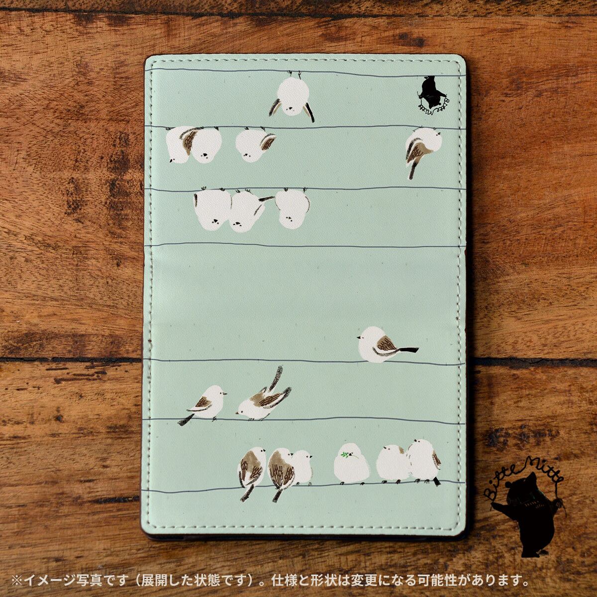 パスケース かわいい カードケース かわいい 名刺入れ かわいい おしゃれ シマエナガ グッズ シマエナガ パスケース シマエナガたち Bitte Mitte スマホケース Iphoneケース 携帯ケース ケースガーデン