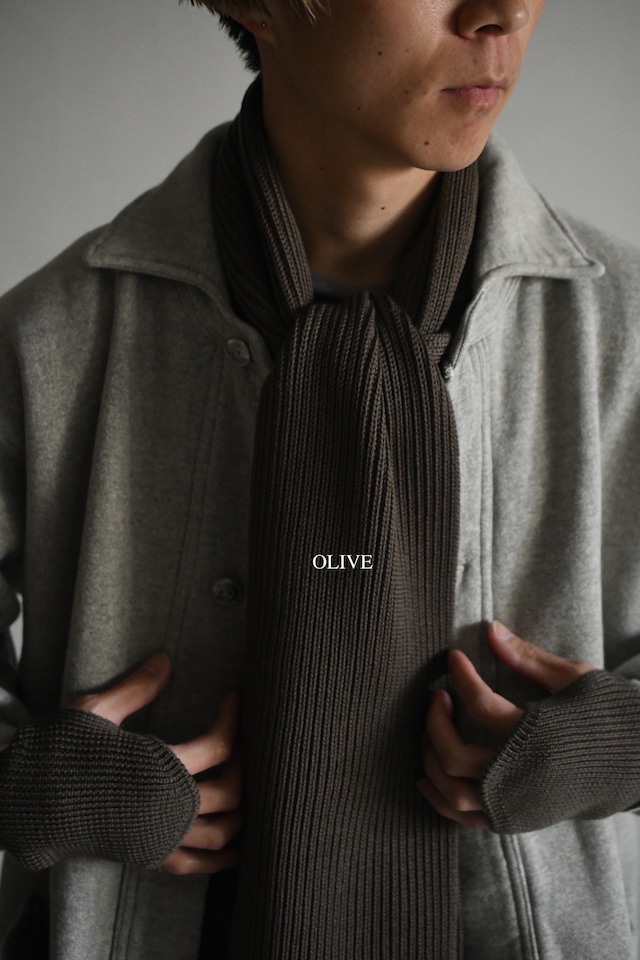 BATONER / SOLID WOOL MUFFLER