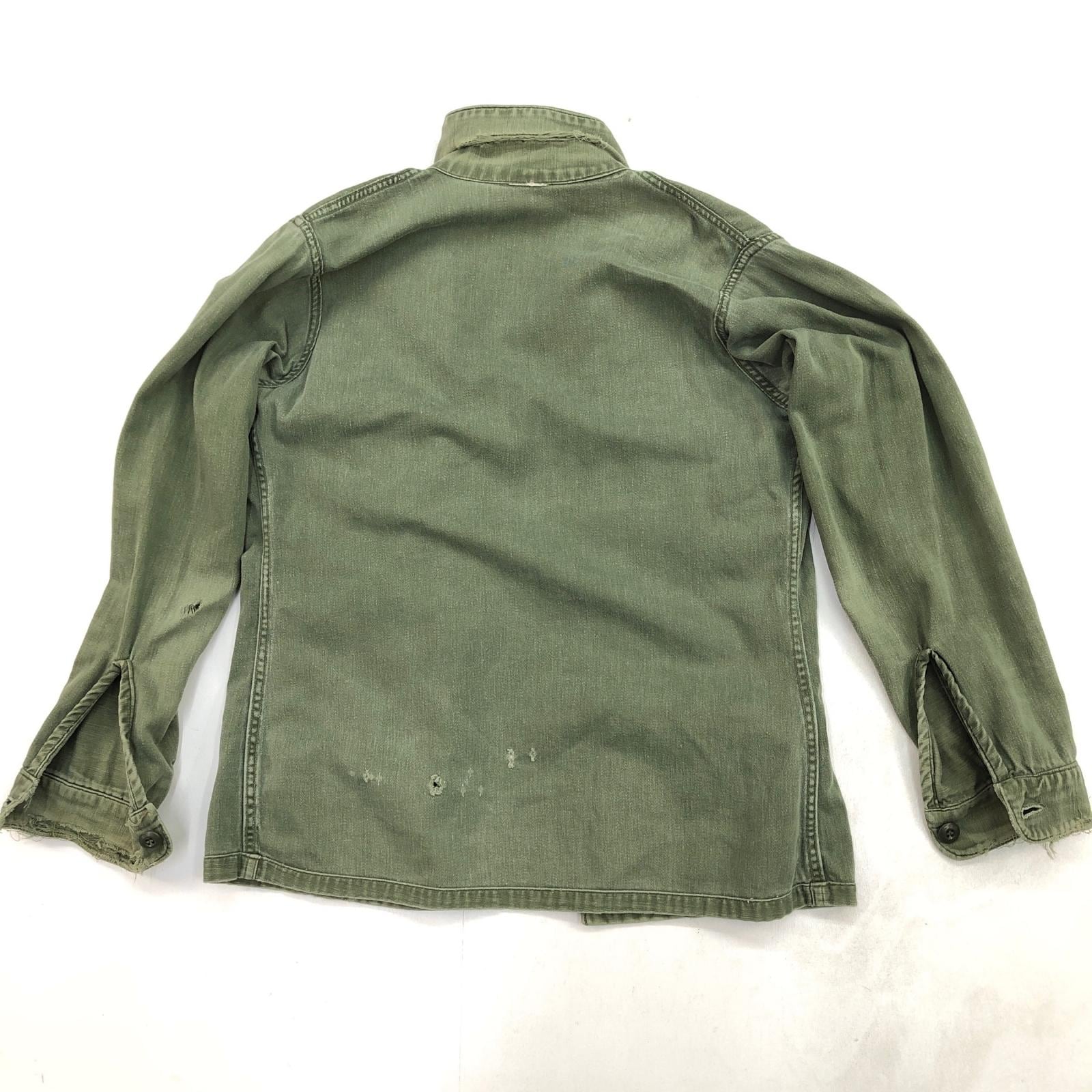 U.S.ARMY 60年代 USA製 OG-107 ユーティリティシャツ UTILITY SHIRT