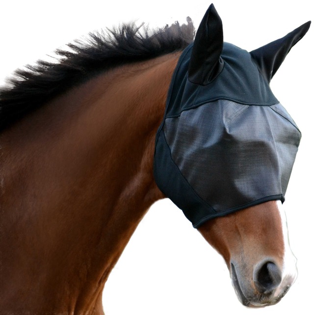 ABSORBINE UltraShield Fly Mask アブソルビン フライマスク 耳有り［お届け目安：2〜3週間］