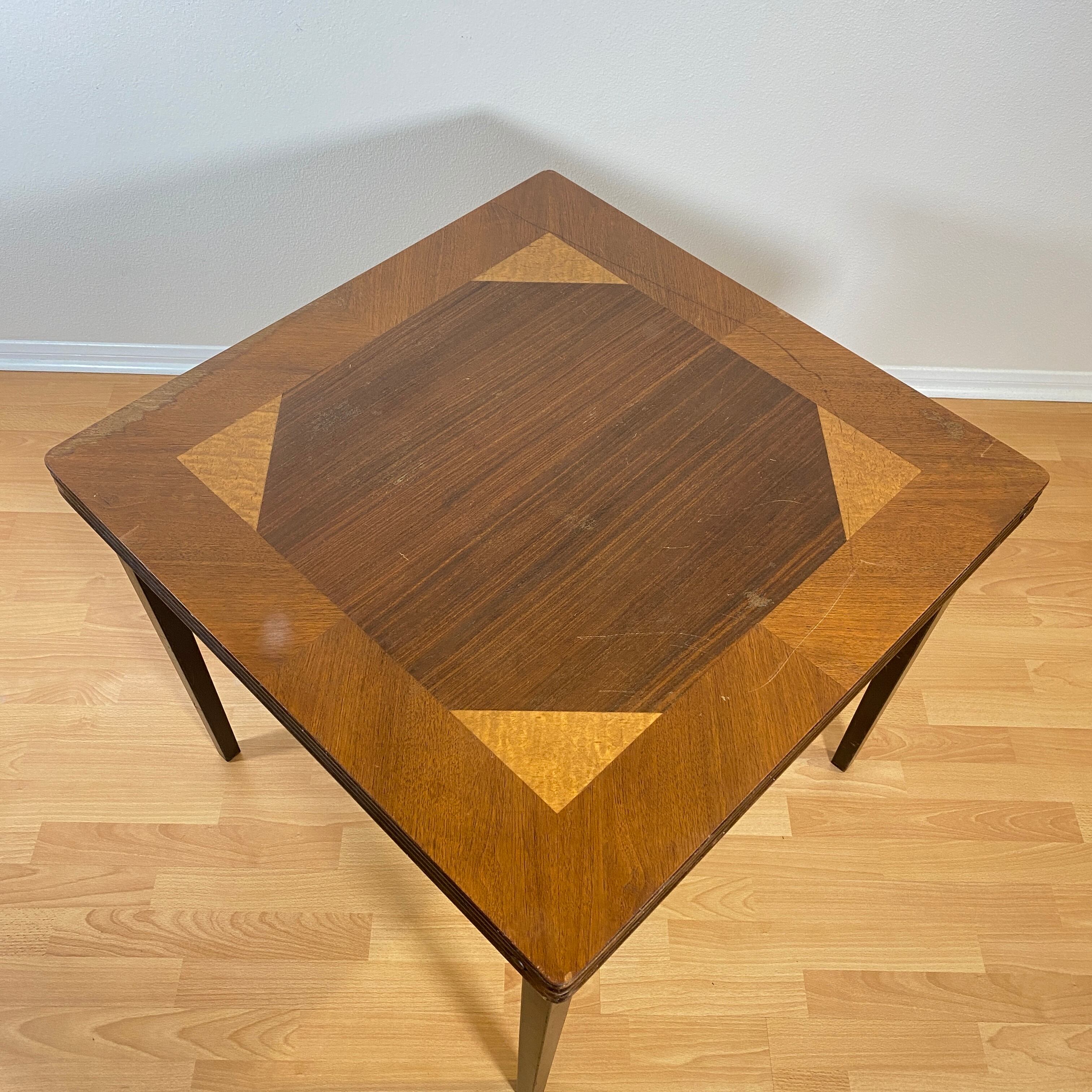 796 ビンテージ 木製 フォールディングテーブル 折り畳み テーブル