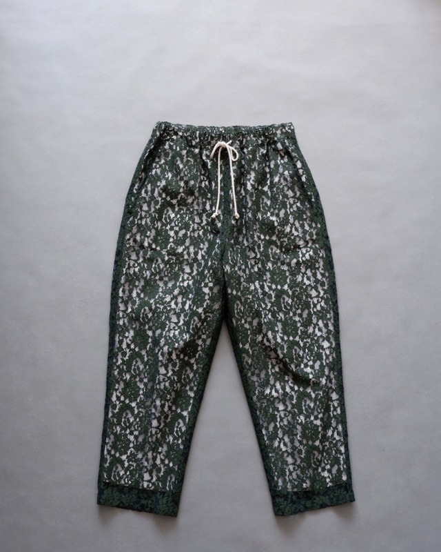 Urig LACE EASY FL PANTS (GREEN)