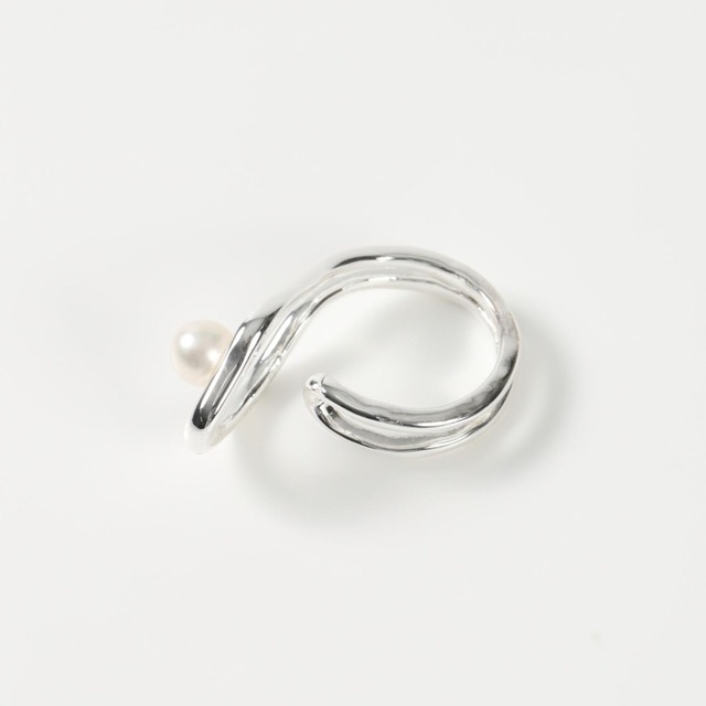 【silver/gold】Stickout peal Ring