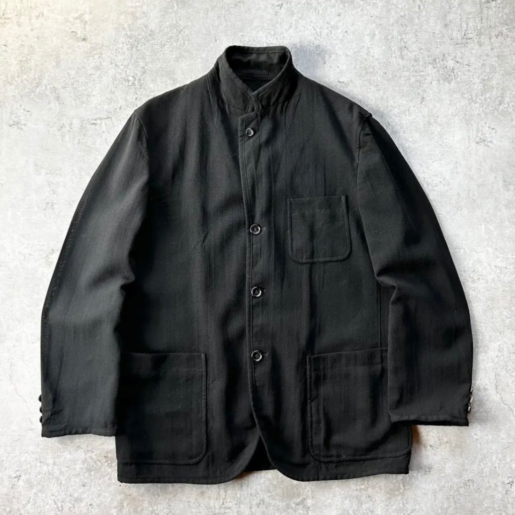 90s アルカイックスマイル ロンt USA製 フェードブラック M 袖プリント 90s アルカイックスマイル ロンt USA製 フェードブラック M 袖プリント