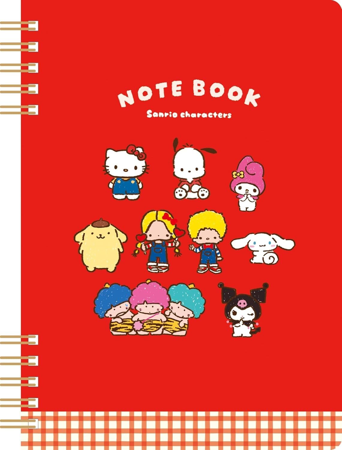 サンリオ×古川紙工 A・おやつ B6リングノート FU02