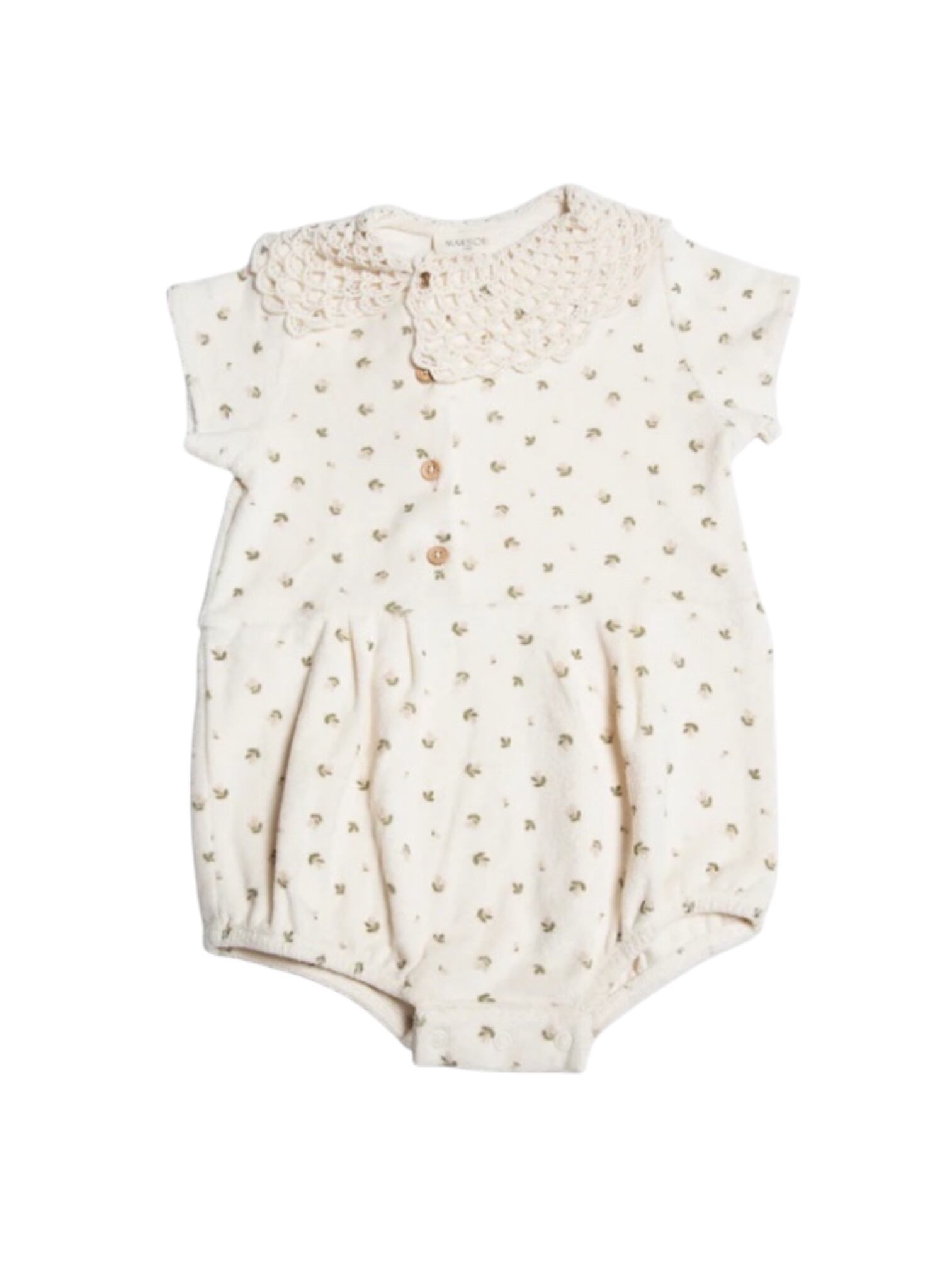 【MARSOU】NACRE ROMPER/TULIP TERRY