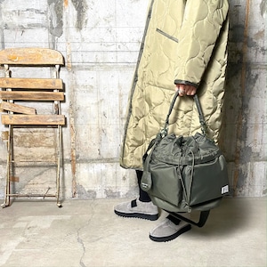 HYKE【ハイク】 2 WAY TOOL BAG ( LARGE SIZE ) No.19251 OLIVE DRAB.