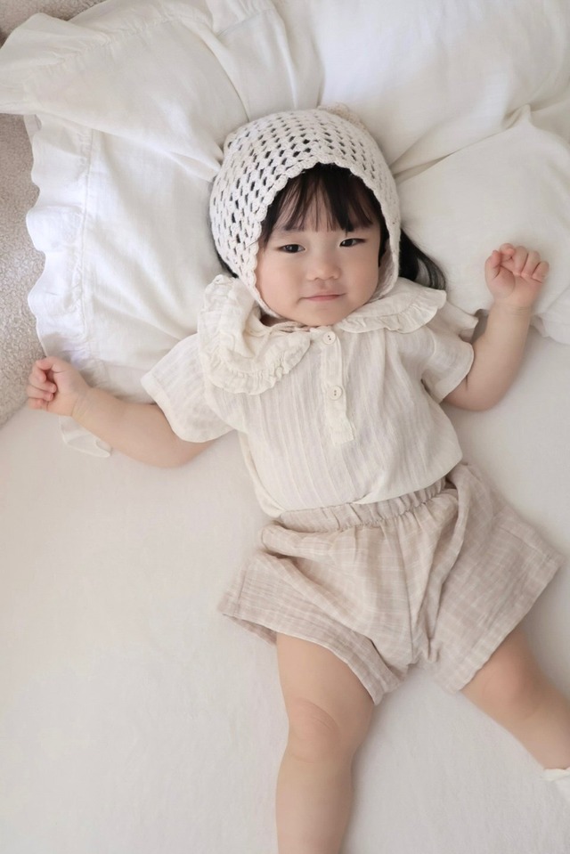 [ mimimarket ] moel collar tee