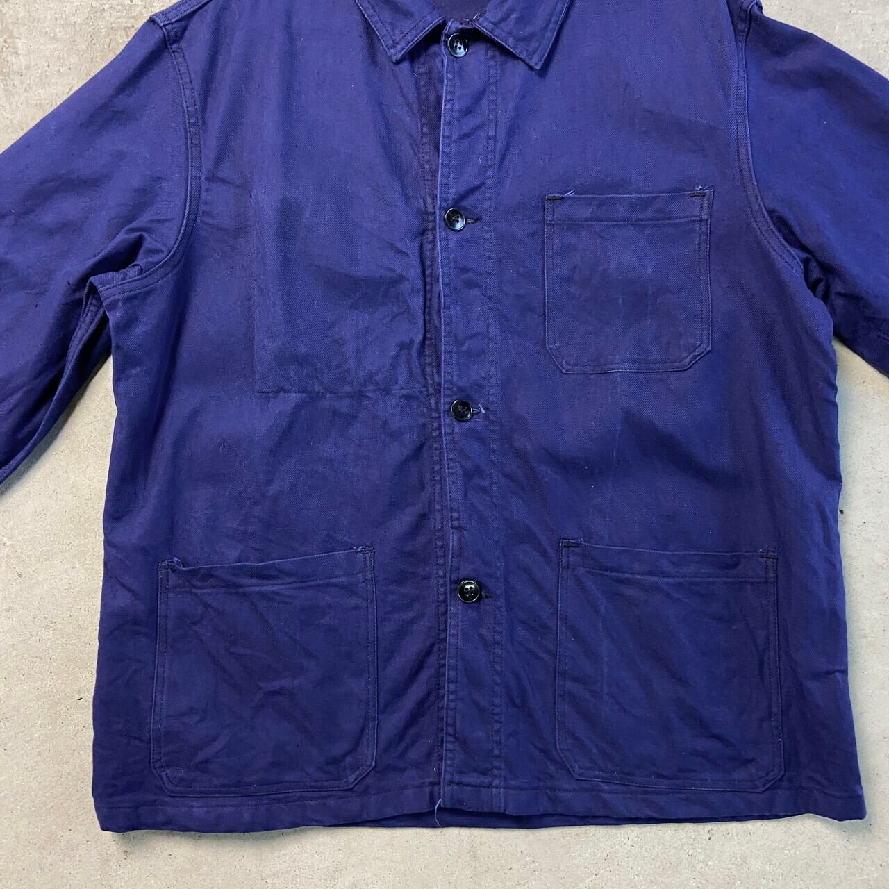 70's ユーロヴィンテージ　ワークジャケット 60〜70年代 UNKNOWN フレンチワークジャケット ユーロワーク